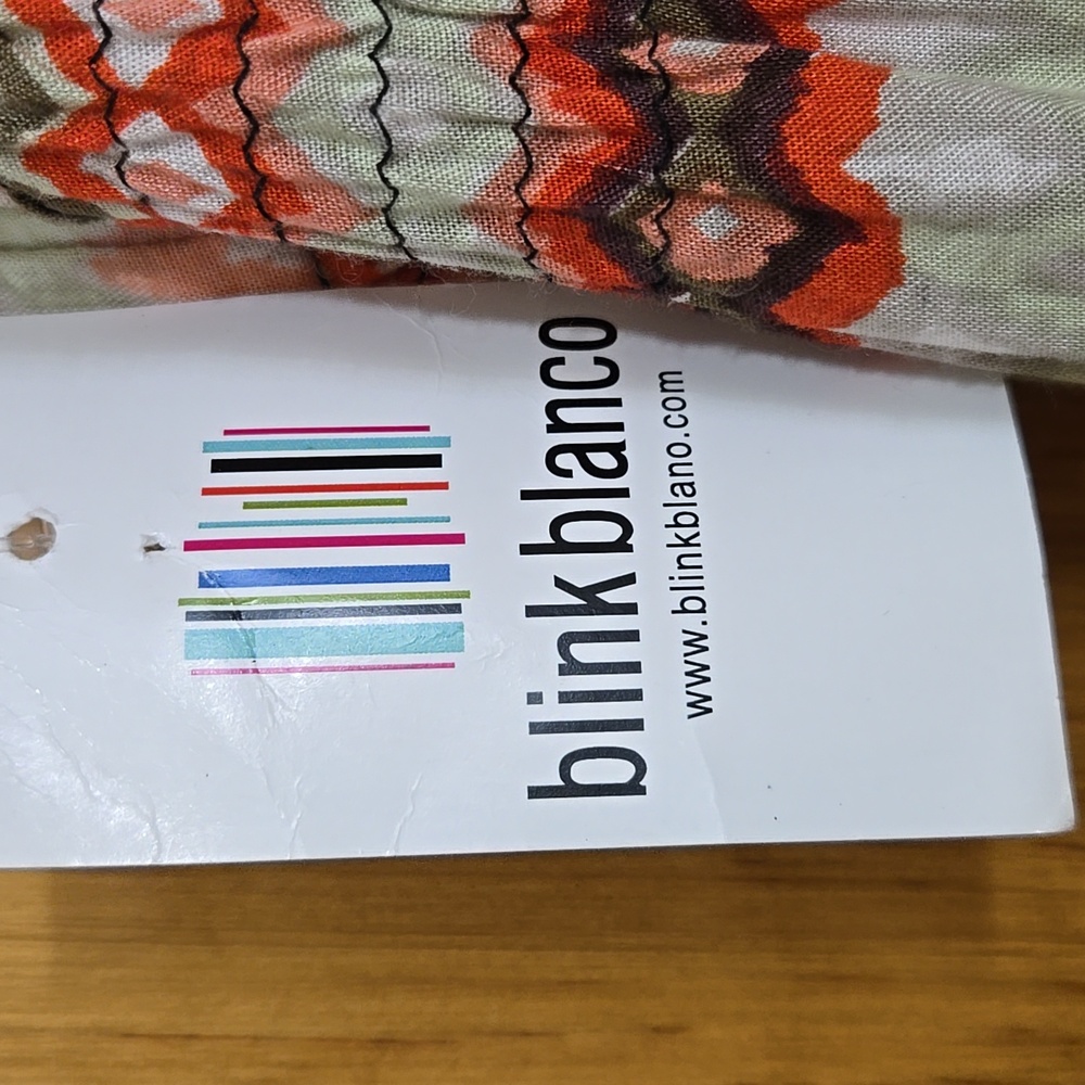 Angie BlinkBlanco Maxi Multicolored Sundress NWT - Picture 3 of 7